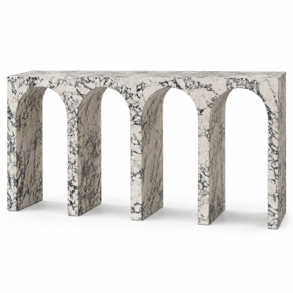Bulgari Arch Marble Console Table