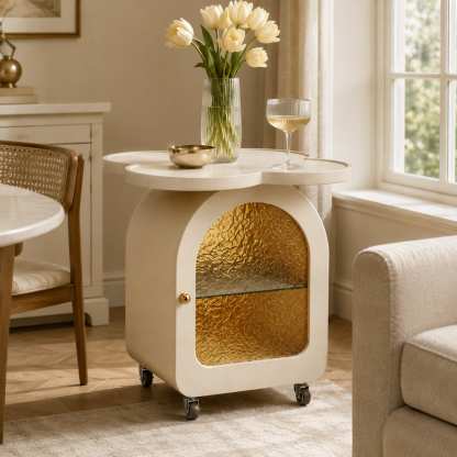 Clover Mobile Bedside Table