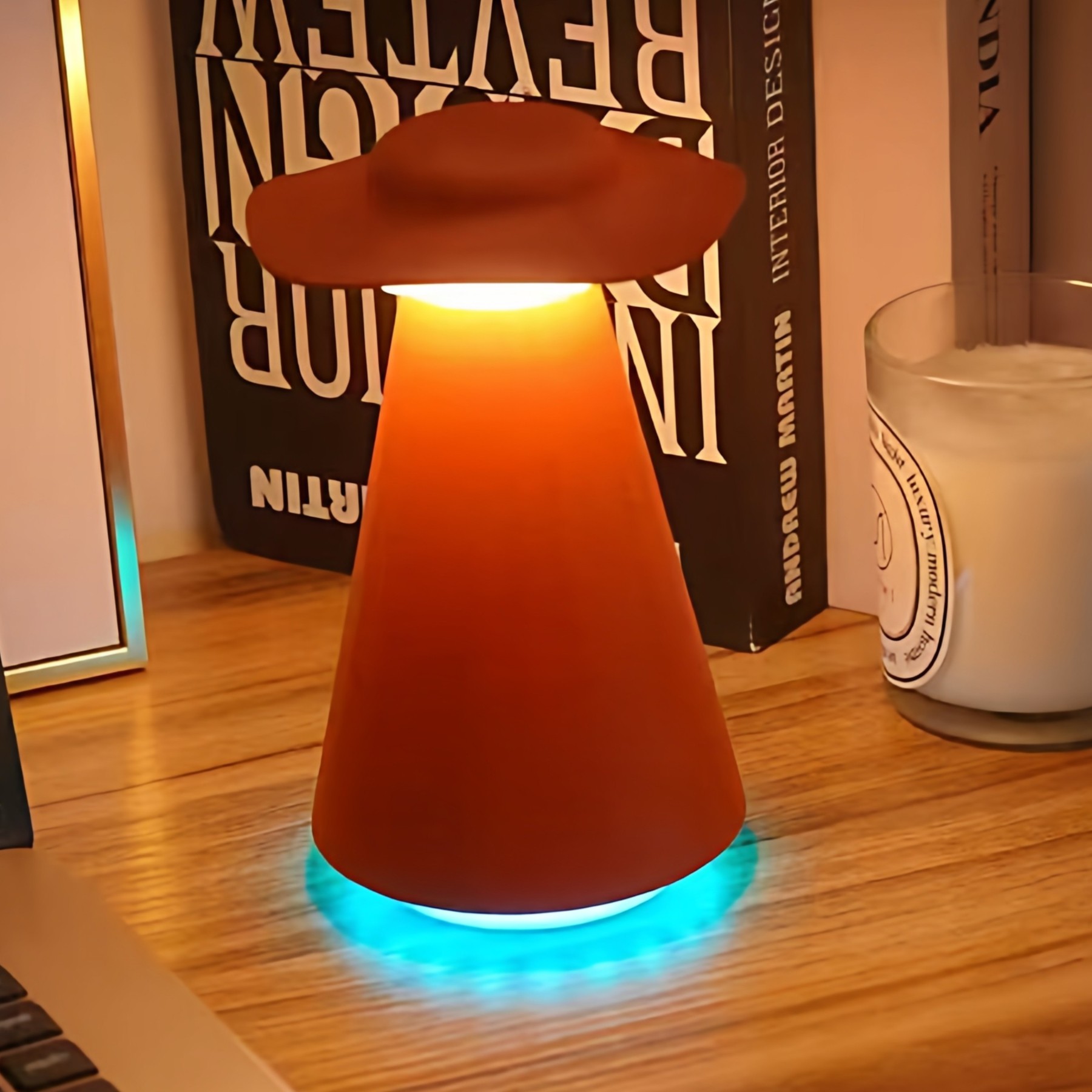 Wave Touch LED Portable Lamp