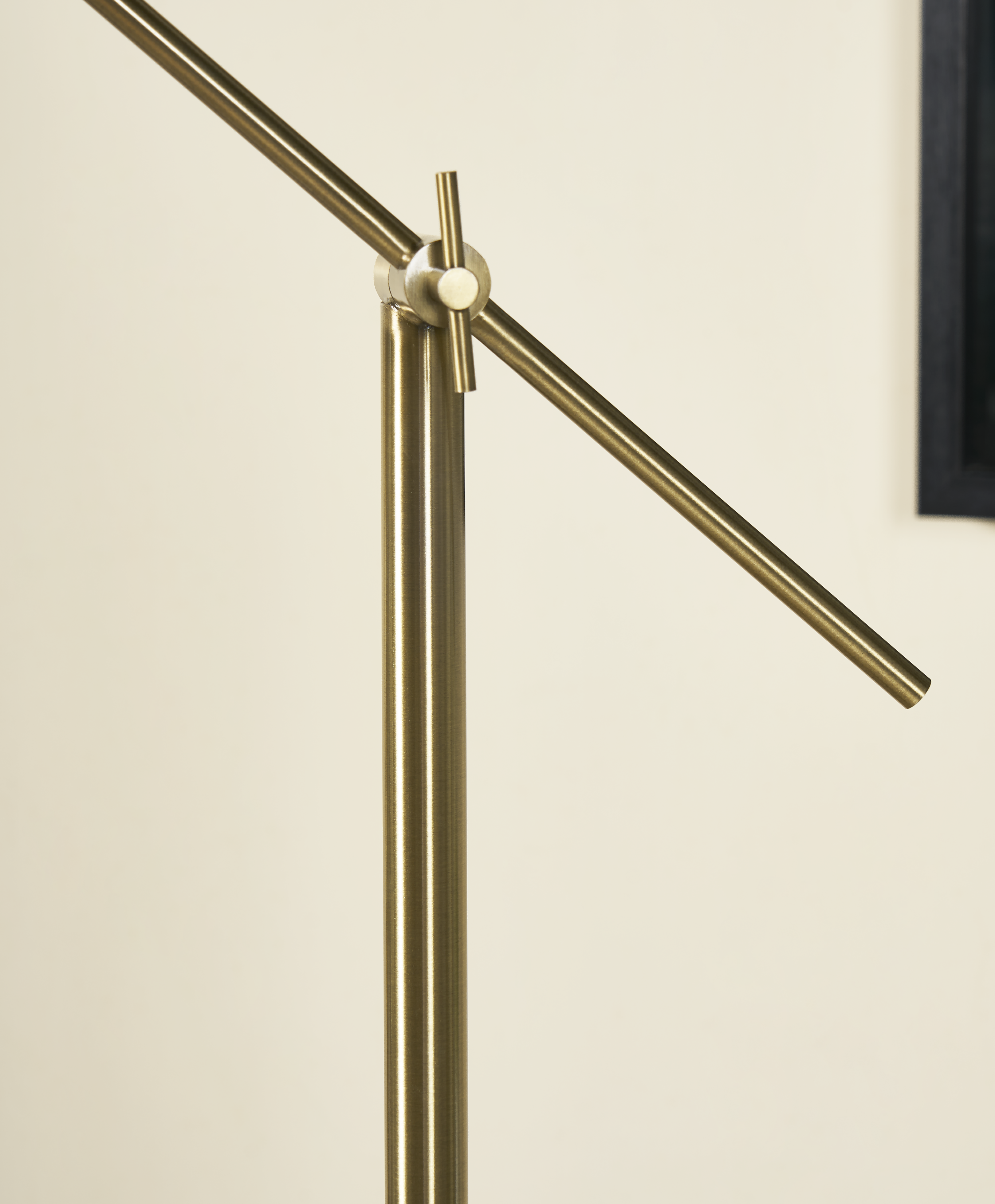Edison Brass Floor Lamp