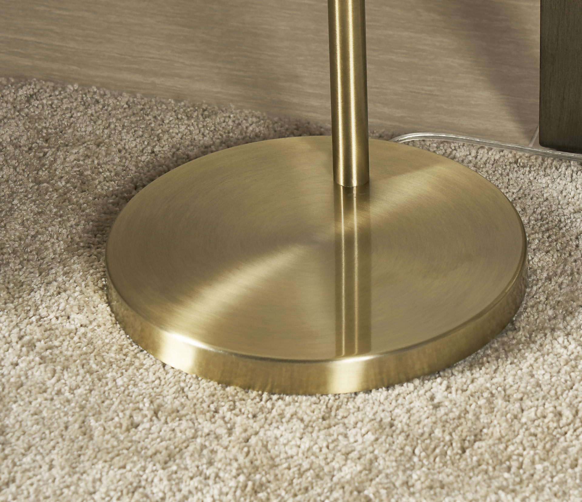 Edison Brass Floor Lamp