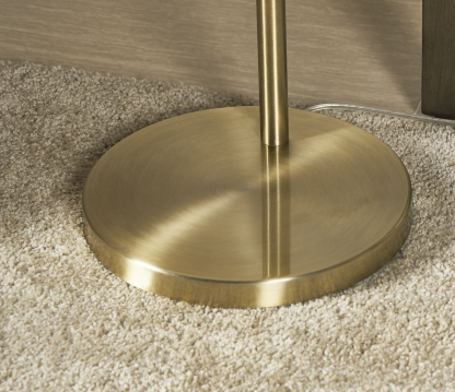Edison Brass Floor Lamp