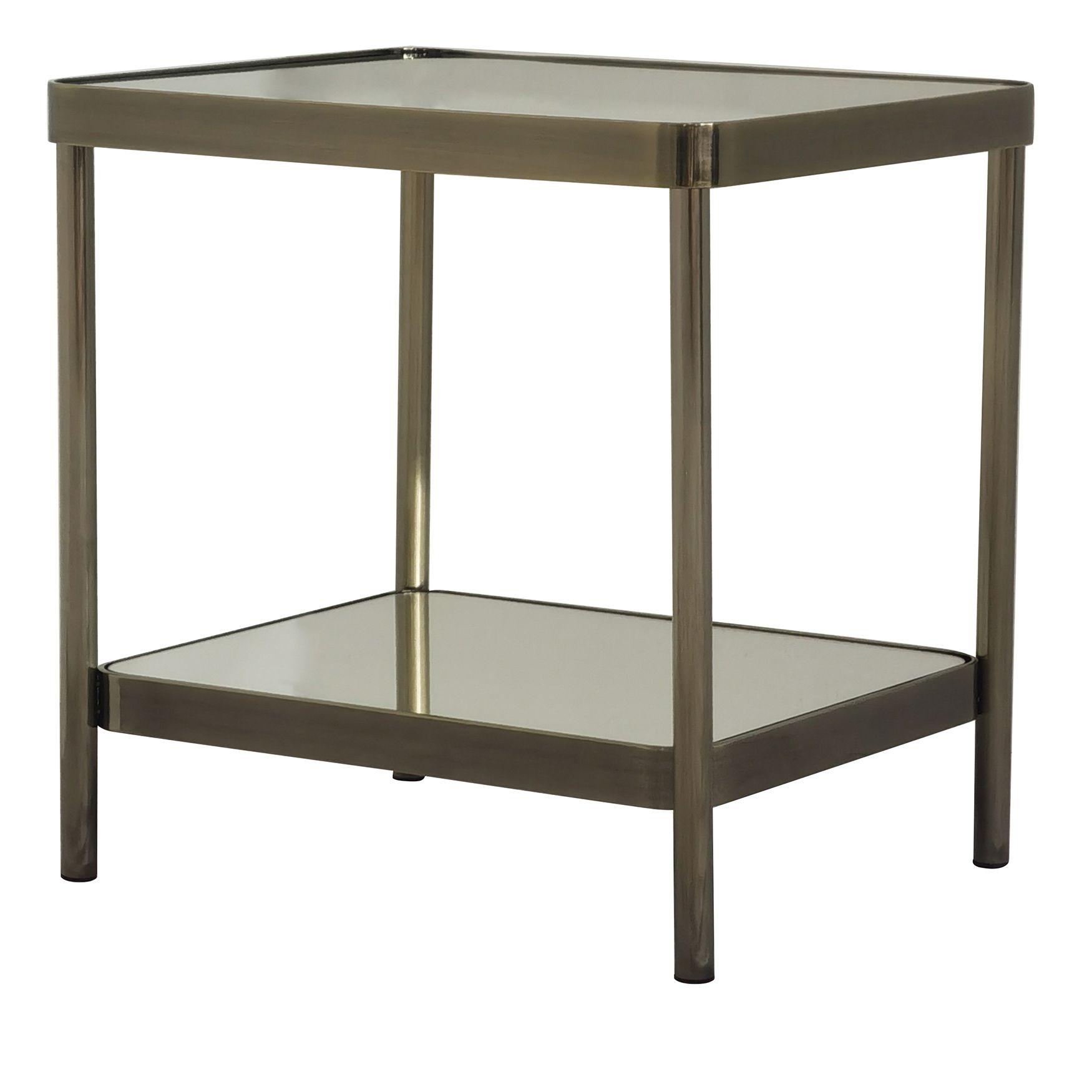 Aurelia Glass Side Table