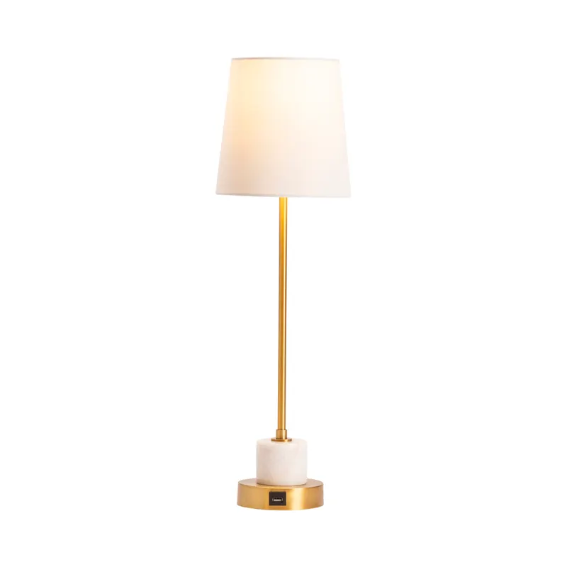 Luna Marble Bedside Lamp