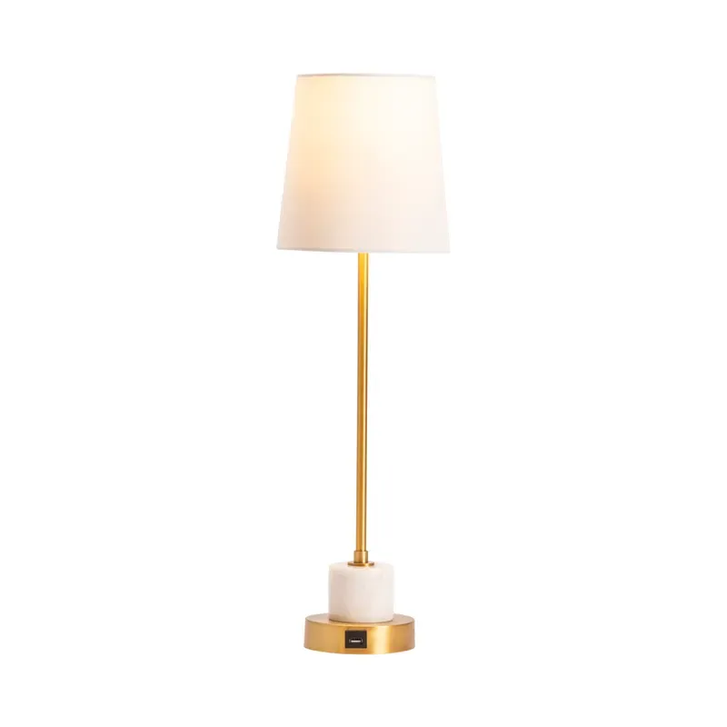 Luna Marble Bedside Lamp