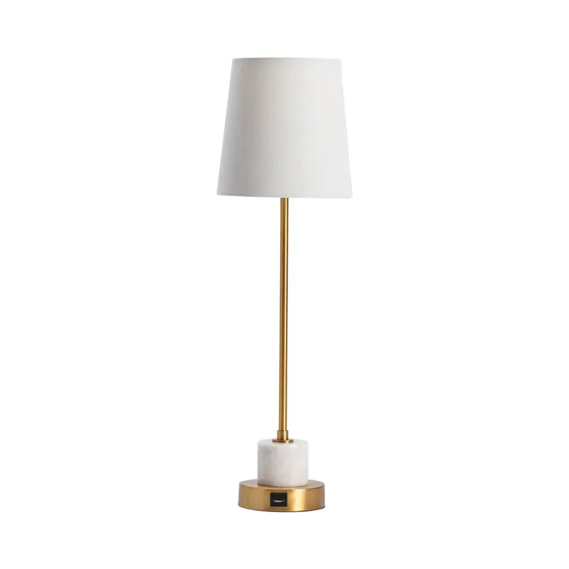 Luna Marble Bedside Lamp