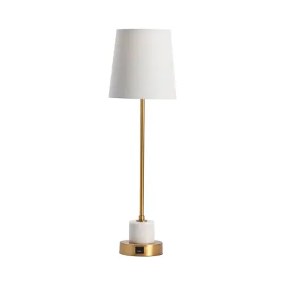 Luna Marble Bedside Lamp