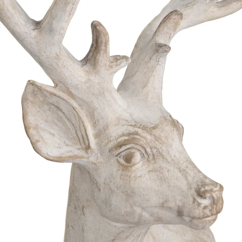 Ivory Stag Sculpture