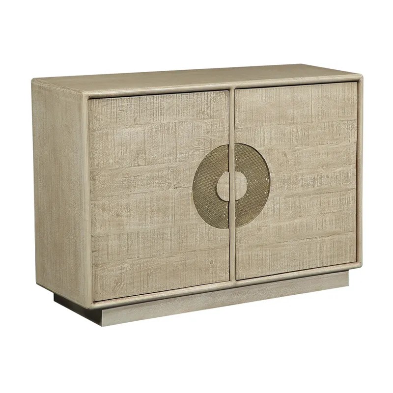 Solace Textured Accent Cabinet