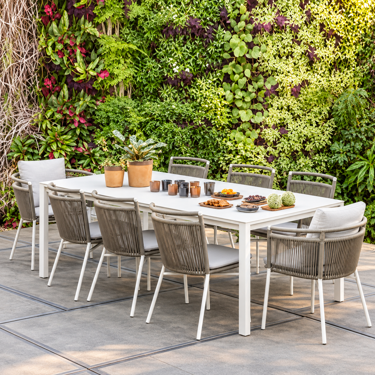 Avero Outdoor Rope Sofa Set