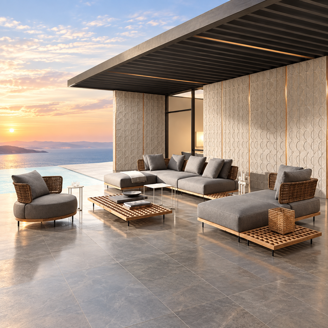 Lago Outdoor Lounge Set