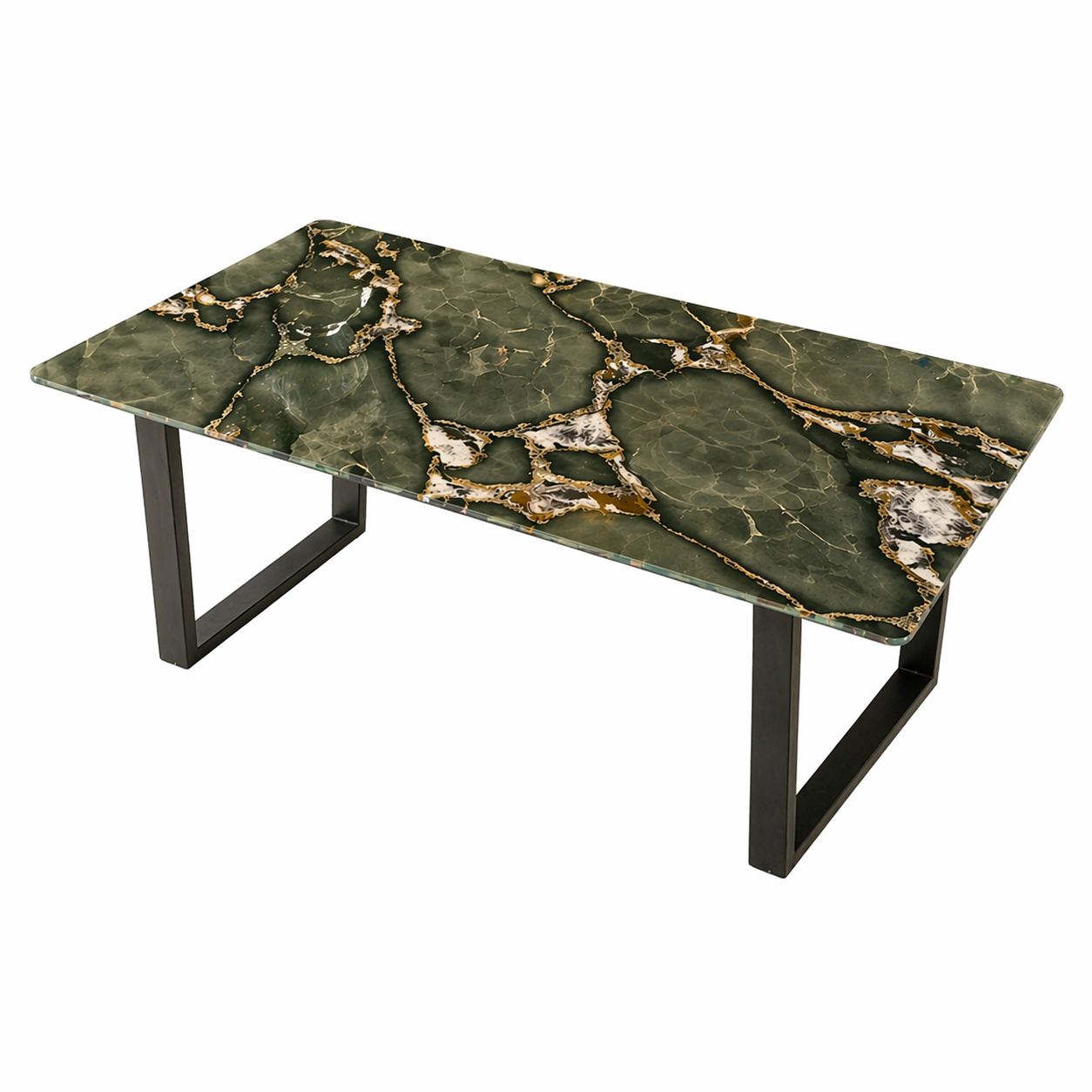 Larun Green Dining Table