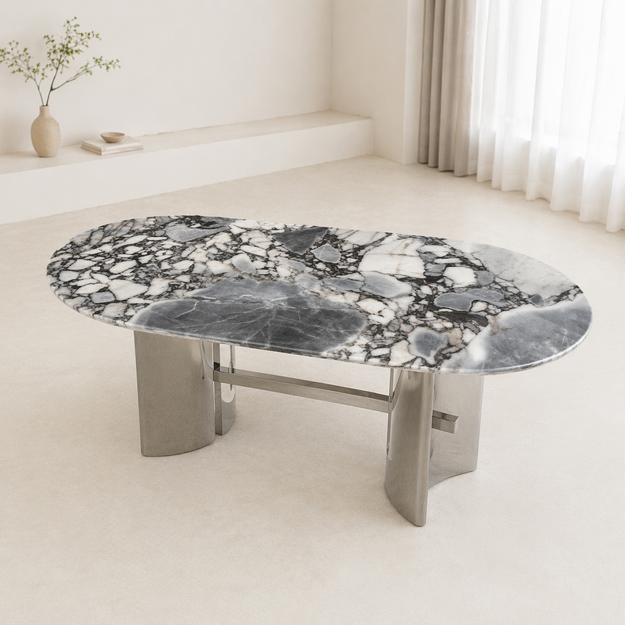 Azure Vein Dining Table	