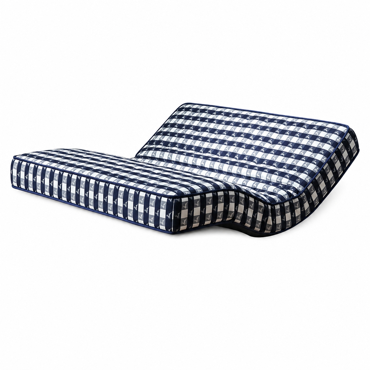 Blue Checkered Electric Mattress
