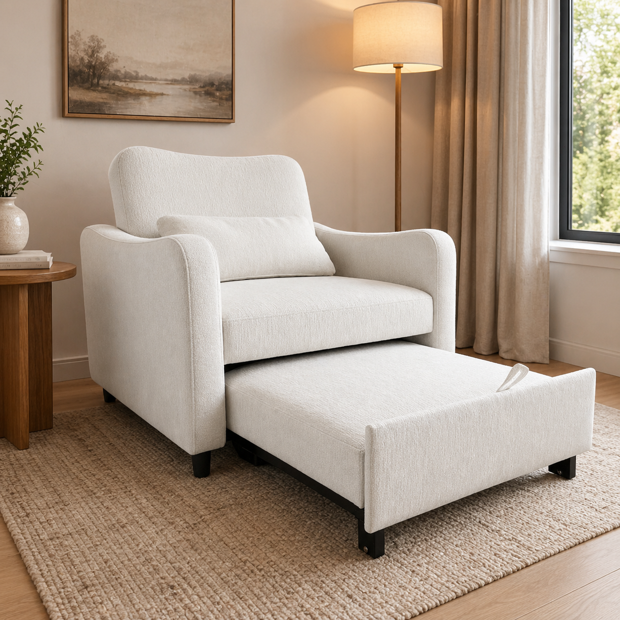 LuxeFold Single Sofa Bed