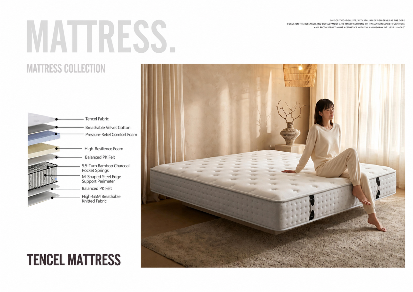 Airelle Tencel Pocket Spring Mattress
