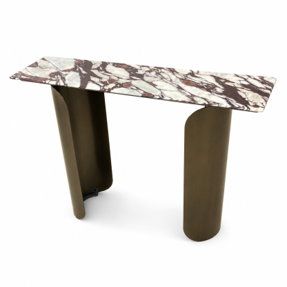 Calacatta Viola Marble Console Table