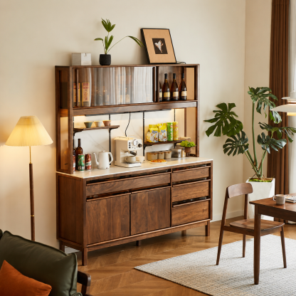 Montclair Black Walnut Buffet