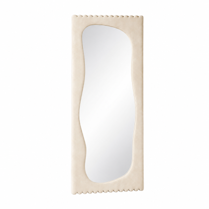 Sculpted Wave Full-Length Mirror