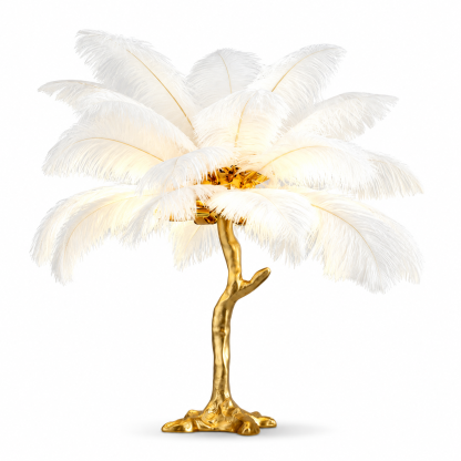 Plume Tree Feather Table Lamp