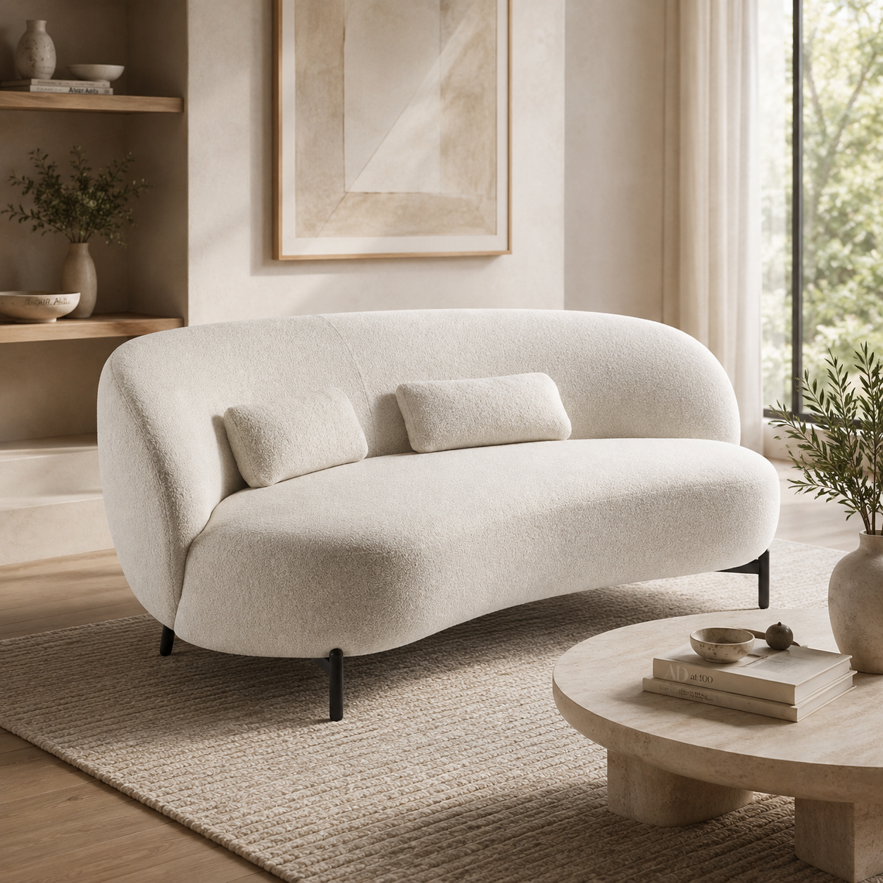 Elara Curved Sofa