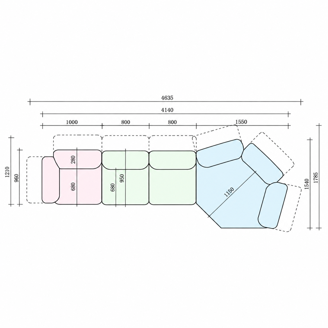 Petal Classic Modular Sofa