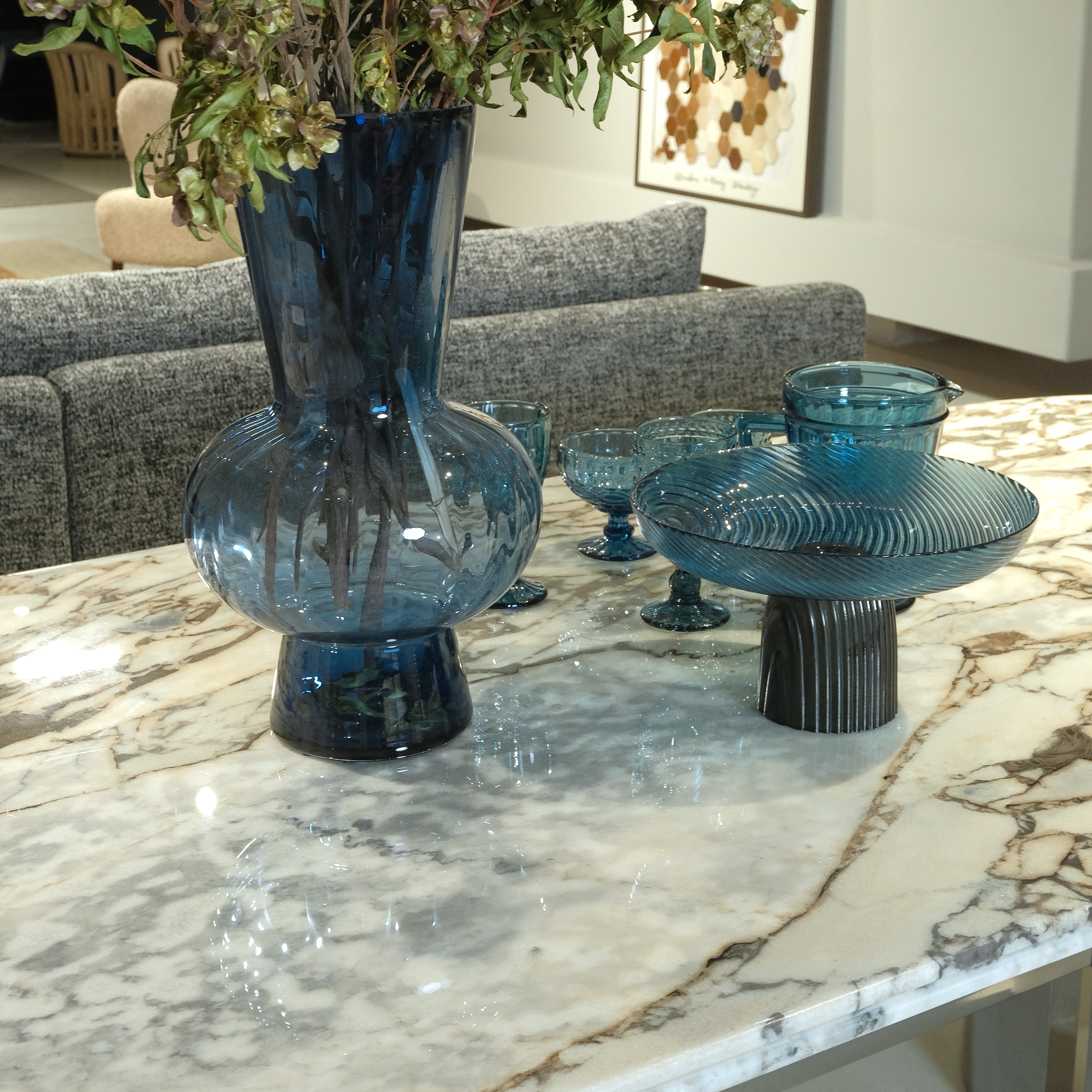 Azure Vein Dining Table	