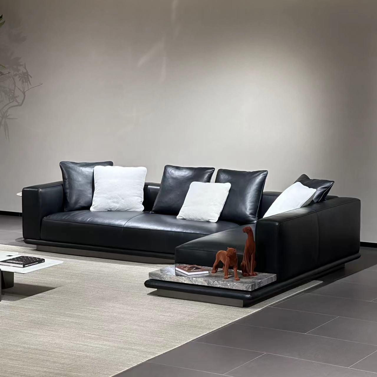 地平线沙发黑色