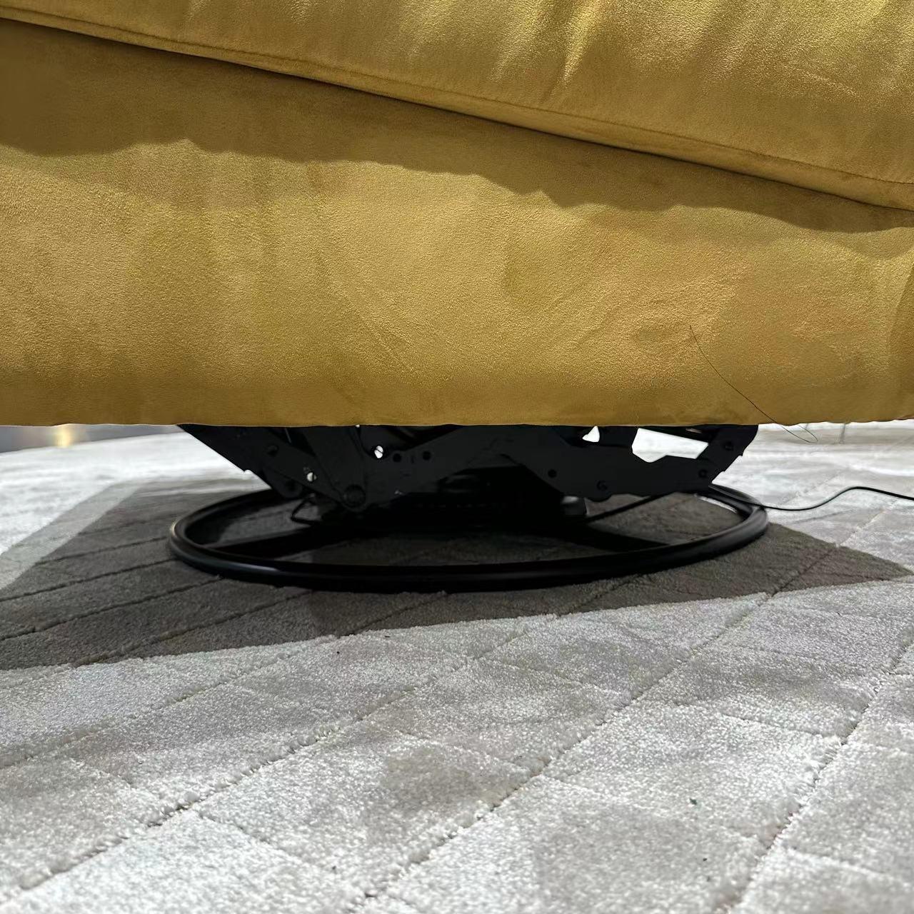 云朵休闲转椅黄色