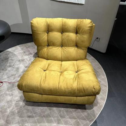 云朵休闲转椅黄色