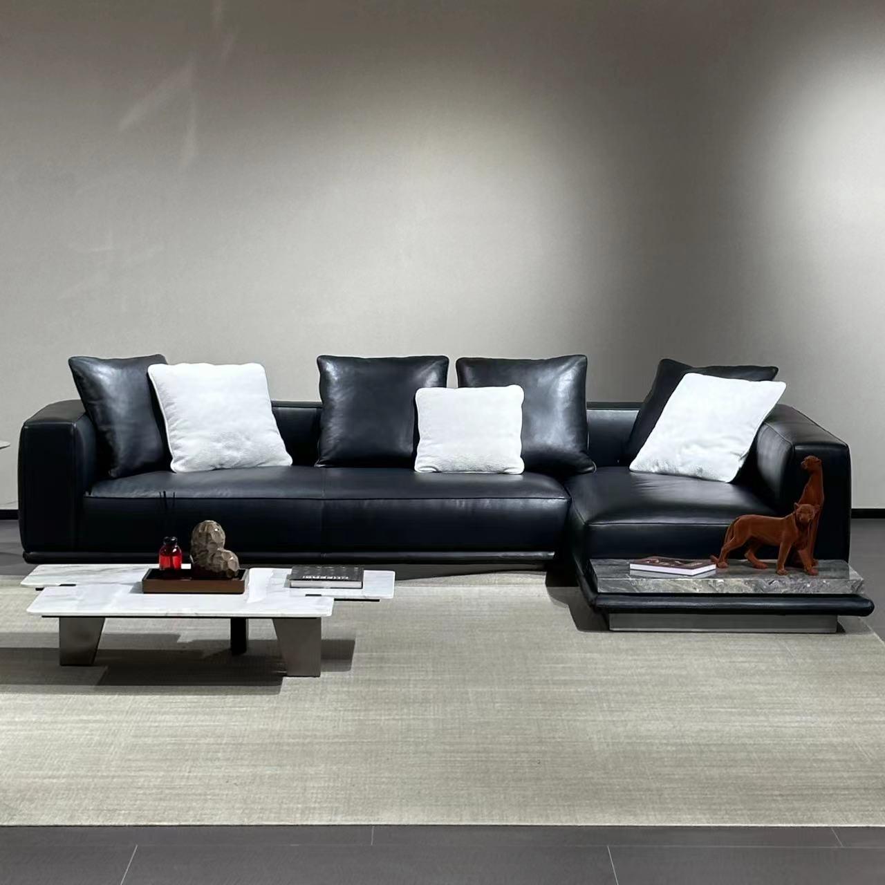 地平线沙发黑色