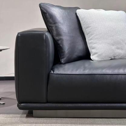 地平线沙发黑色