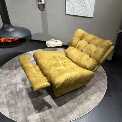 云朵休闲转椅黄色