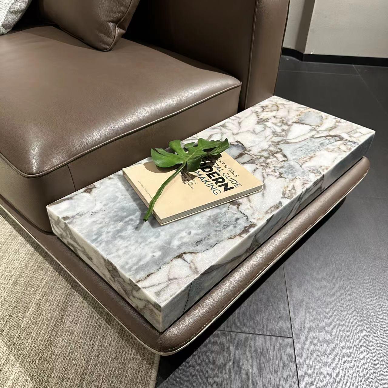 地平线沙发棕色