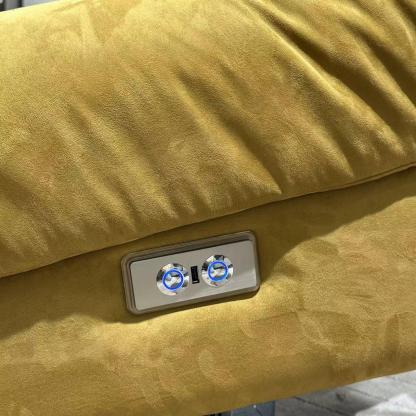 云朵休闲转椅黄色