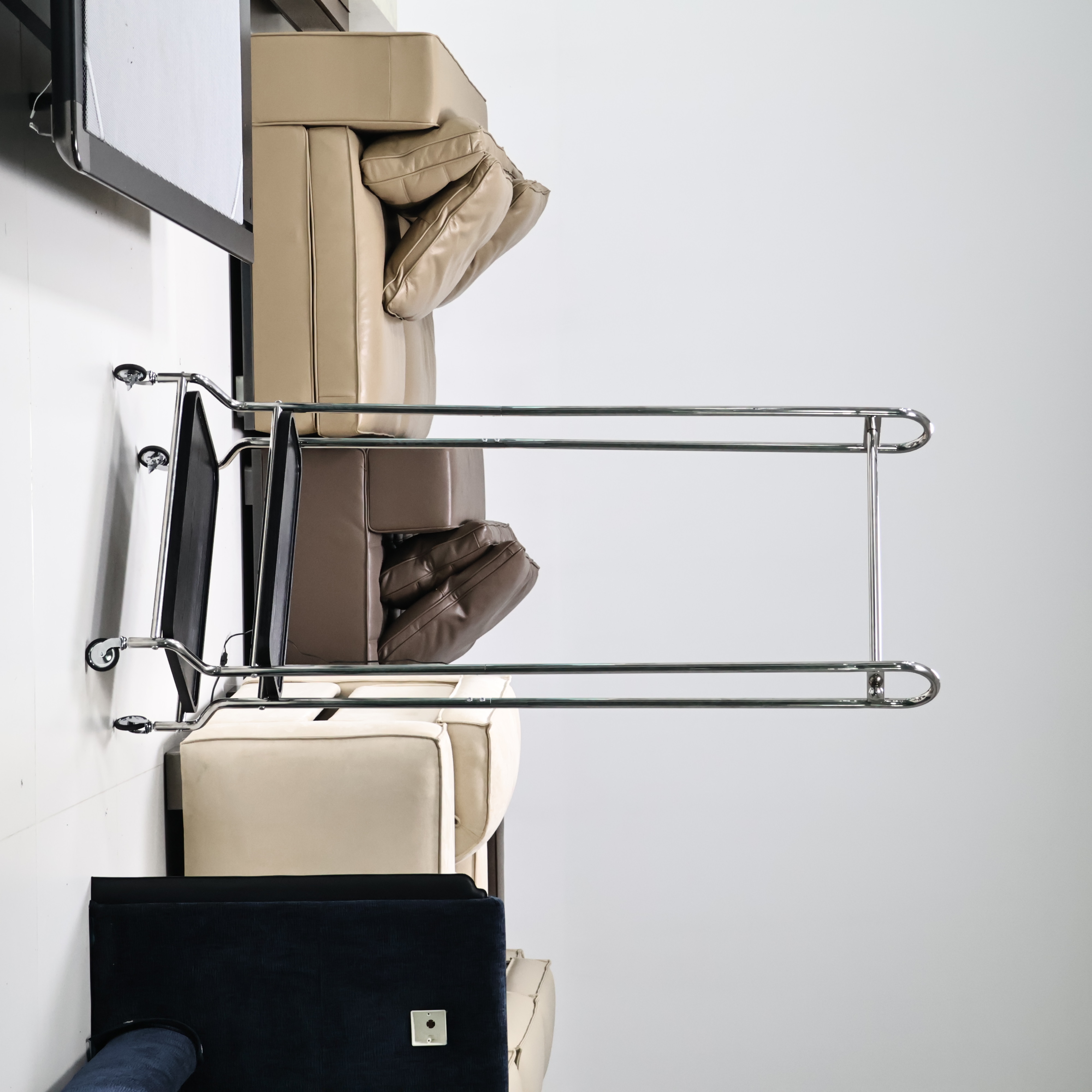 Pivot Mirror Garment Rack