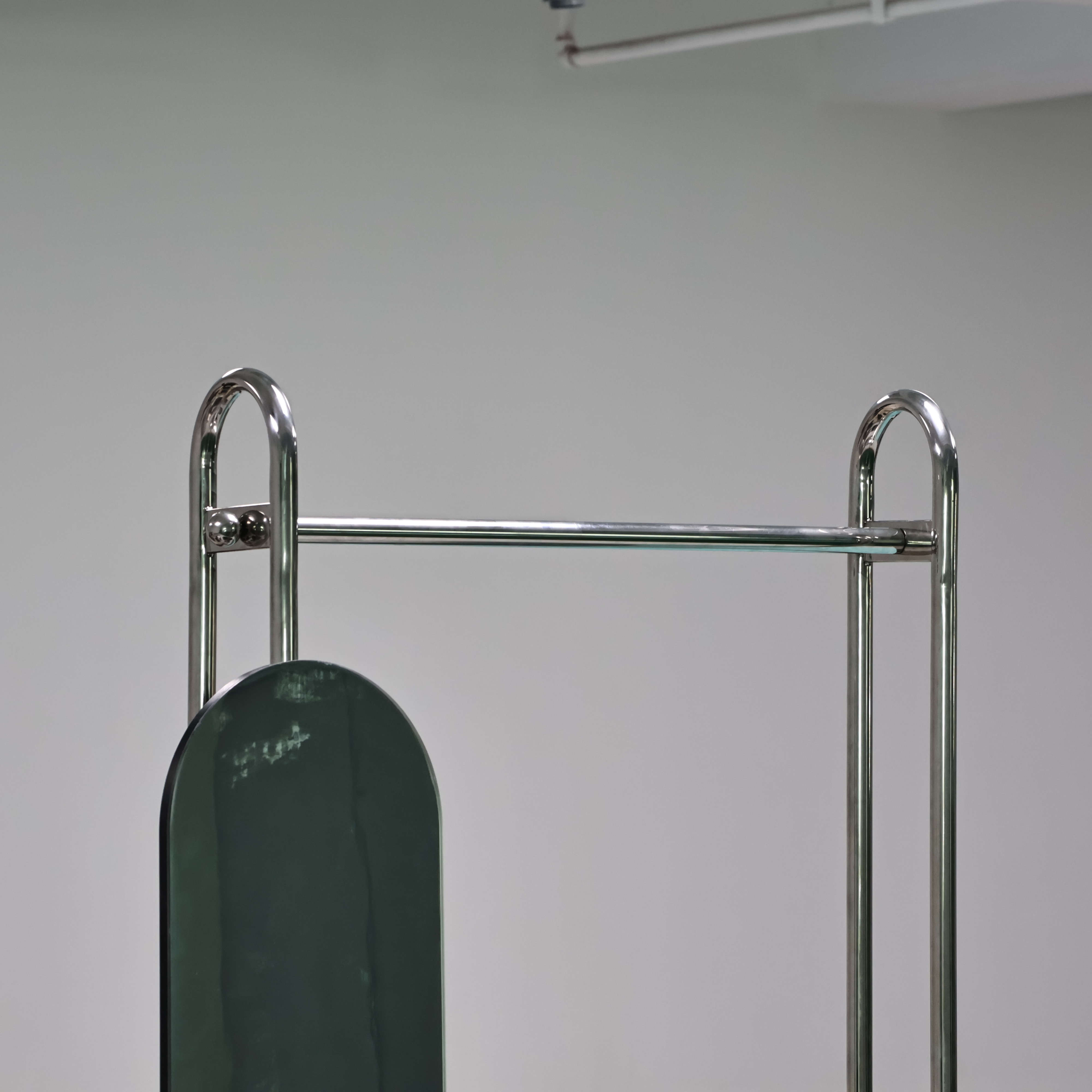 Pivot Mirror Garment Rack