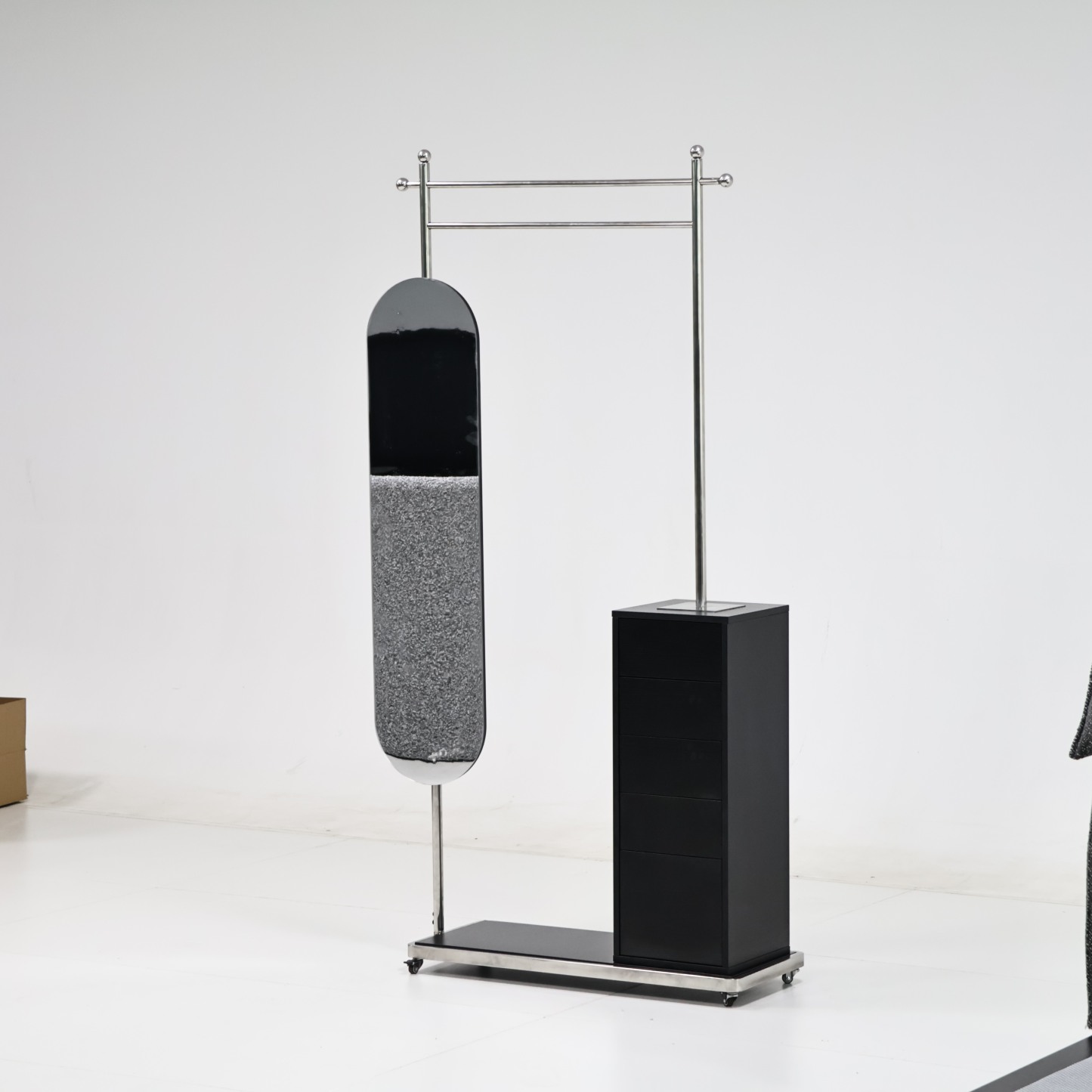 Axis Mirror Wardrobe Rack