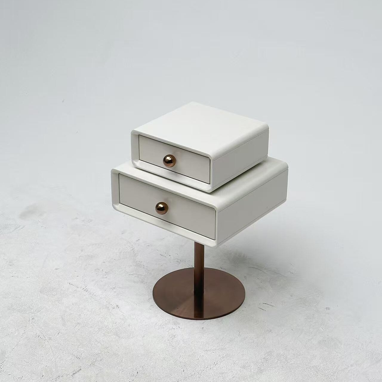 Luxe Minimalist Bedside Table