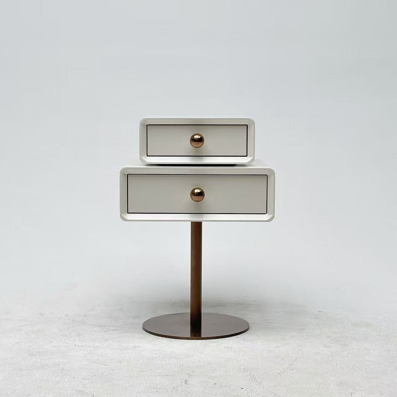 Luxe Minimalist Bedside Table