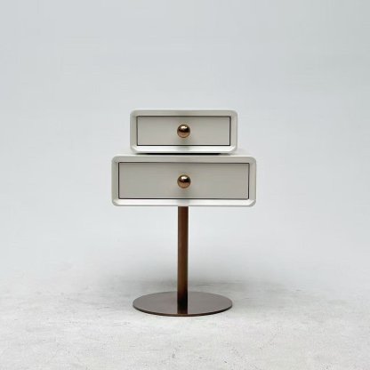 Luxe Minimalist Bedside Table
