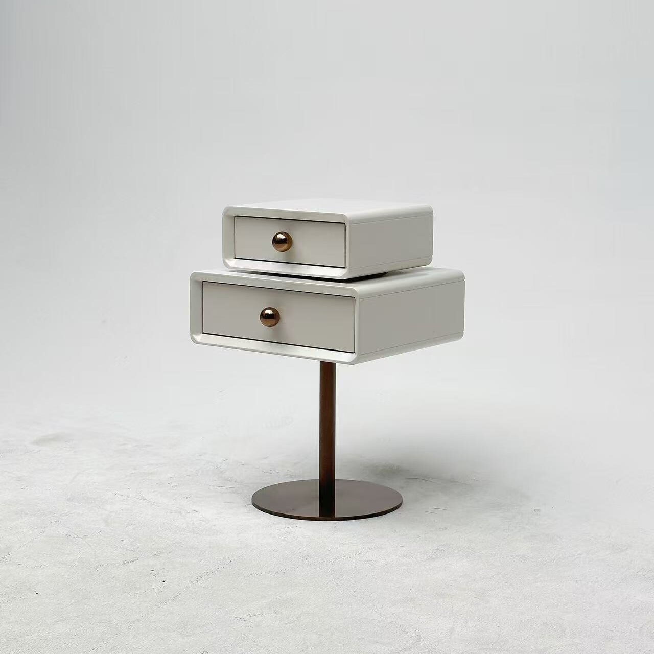 Luxe Minimalist Bedside Table