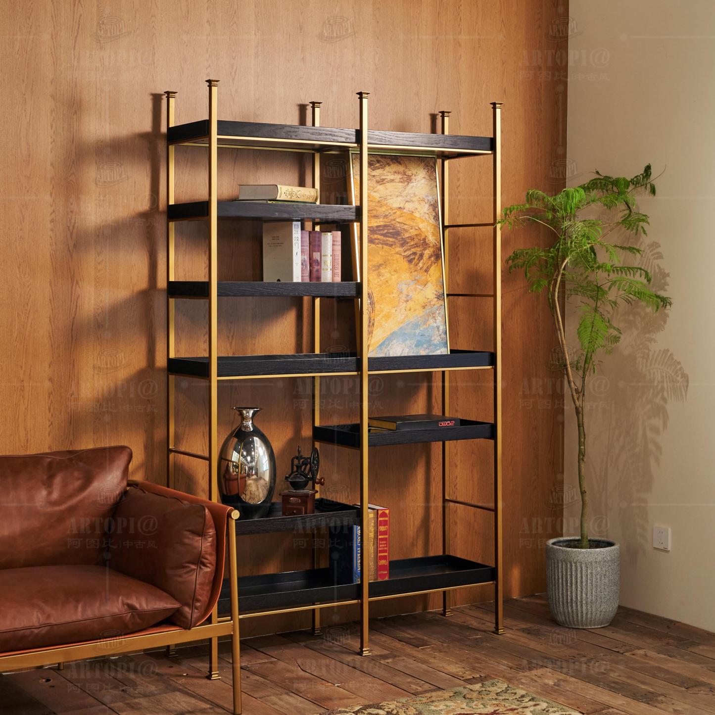 Luxe Lattice Artisan Shelving Unit