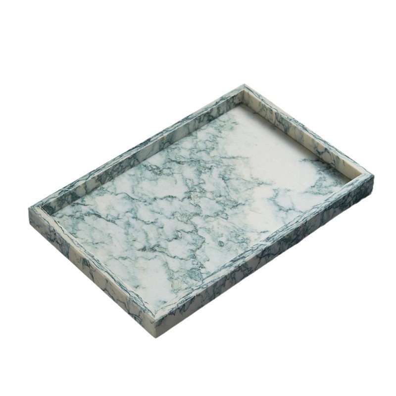 大理石托盘-绿