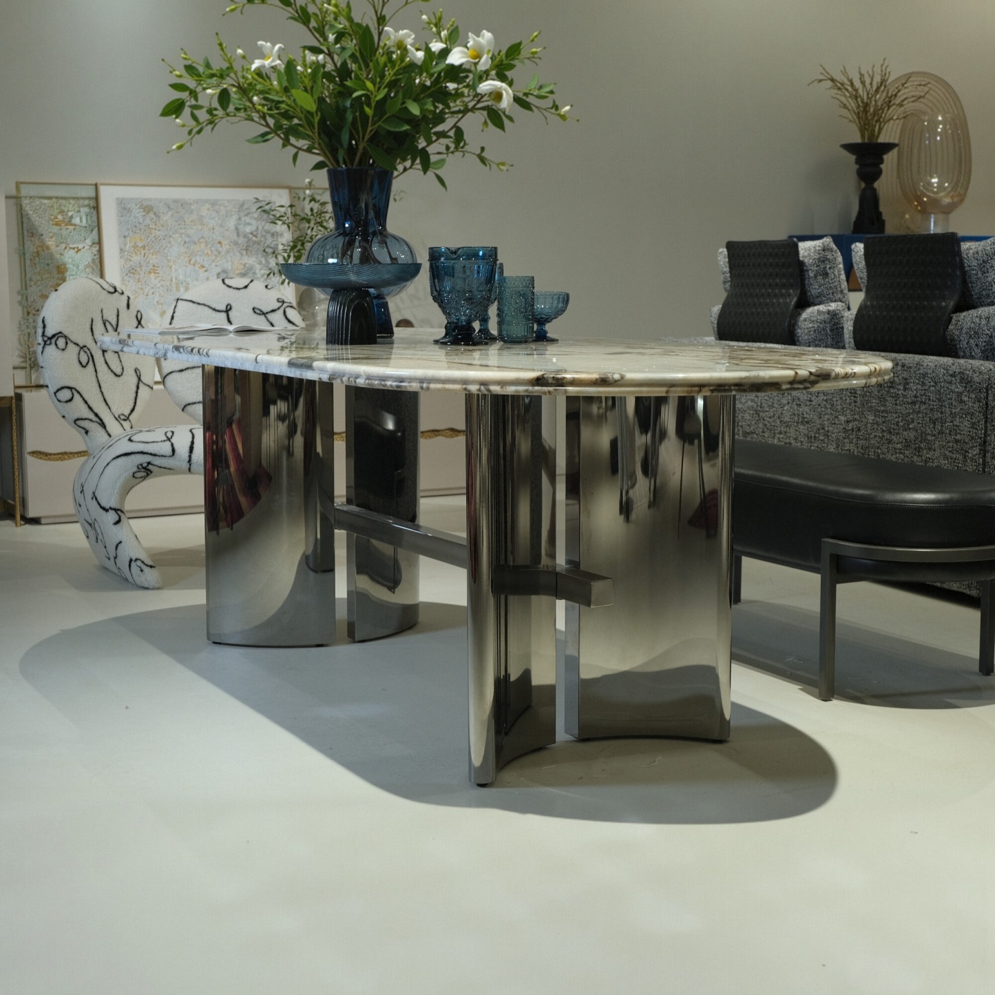 Azure Vein Dining Table	