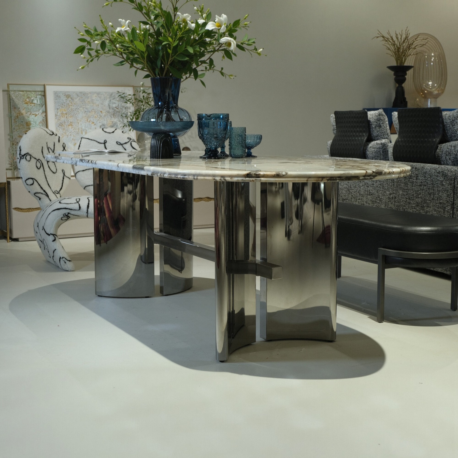 Azure Vein Dining Table	