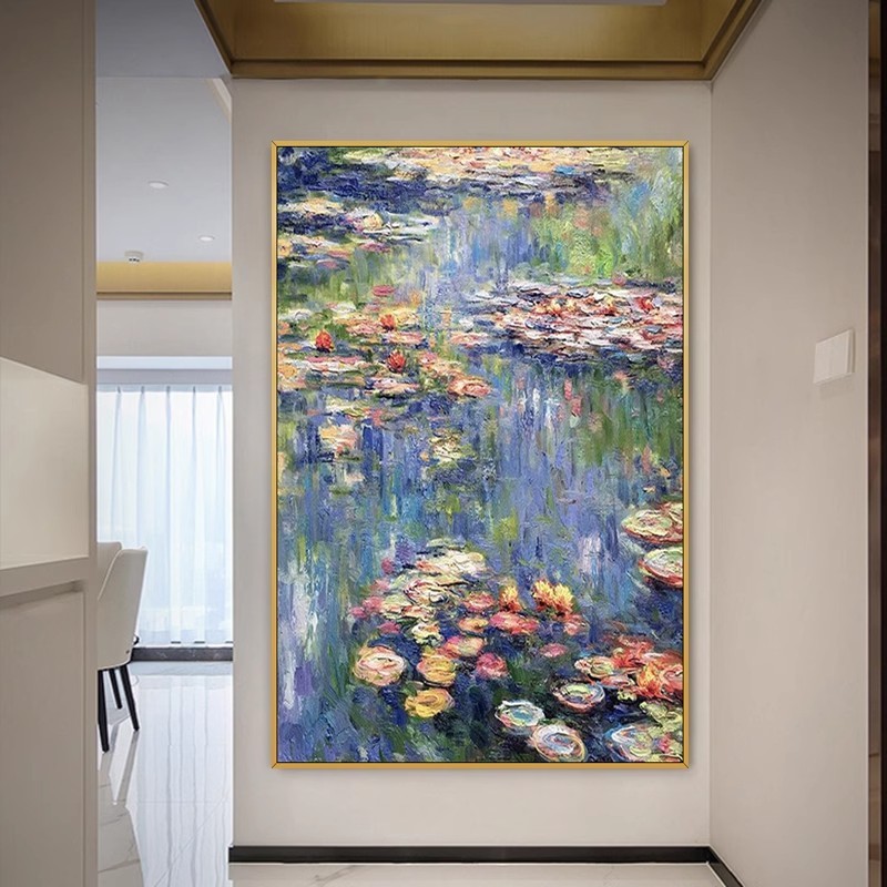 100% Hand-painted 3D Canvas - Flower-LUX CASA