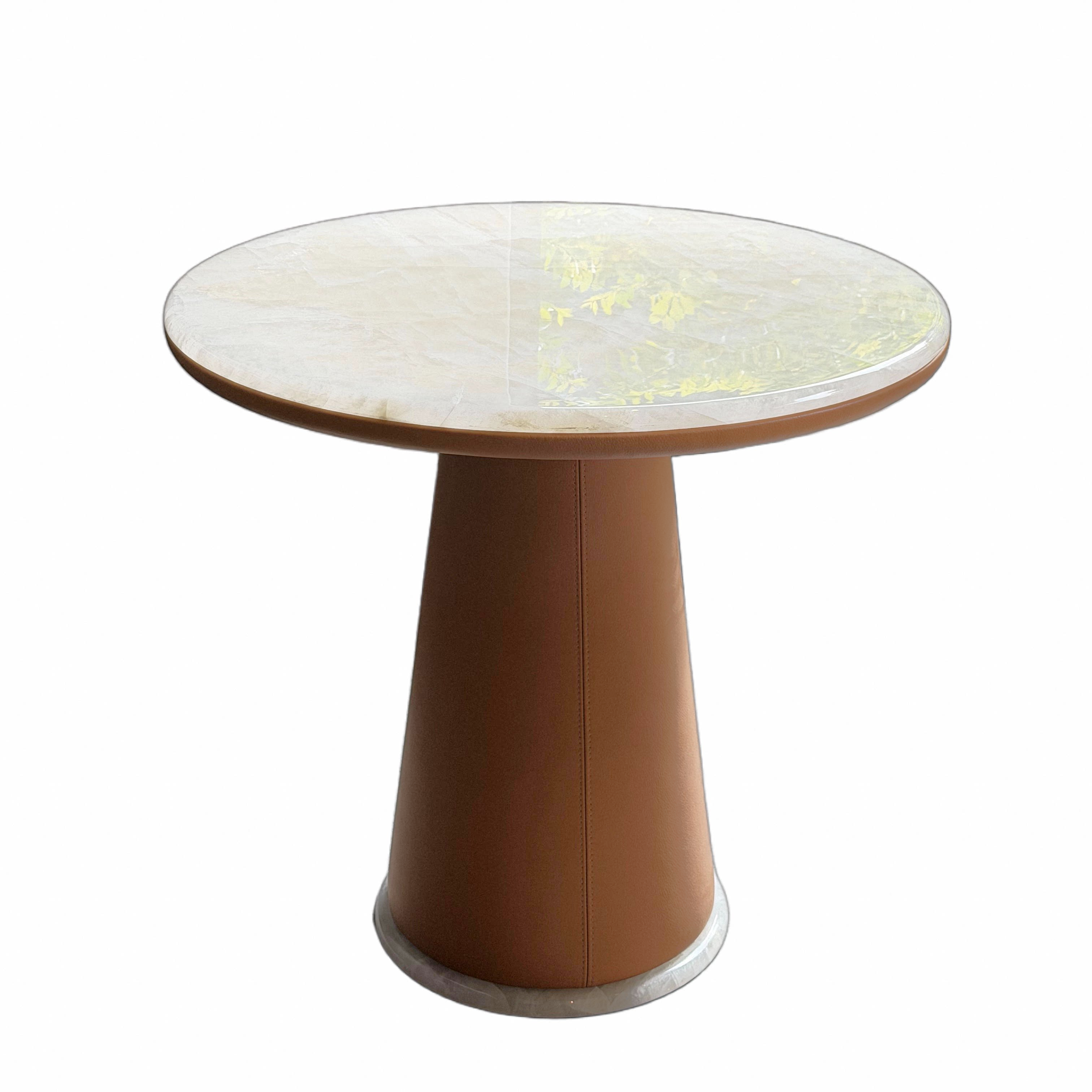 Clouda Marble Side Table