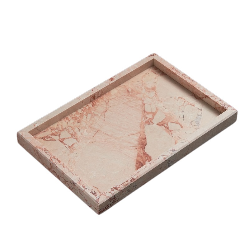 大理石托盘-粉