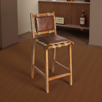 Rivet Rust Bar Stool